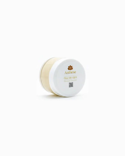 Packshot du Masque Fleur de Vigne 15 ml, masque hydratant et protecteur pour cheveux colorés.