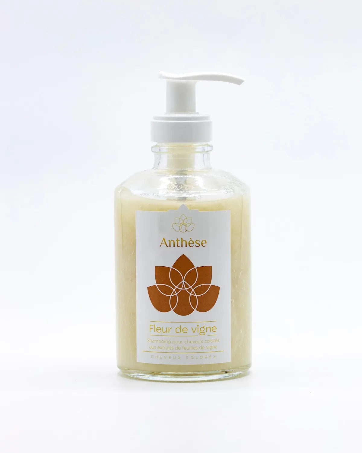 Shampoing Fleur de Vigne Anthèse 240ml – soin naturel protecteur pour cheveux colorés.